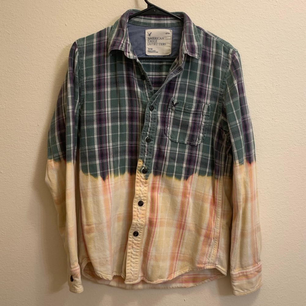 American Eagle bleached flannel size M